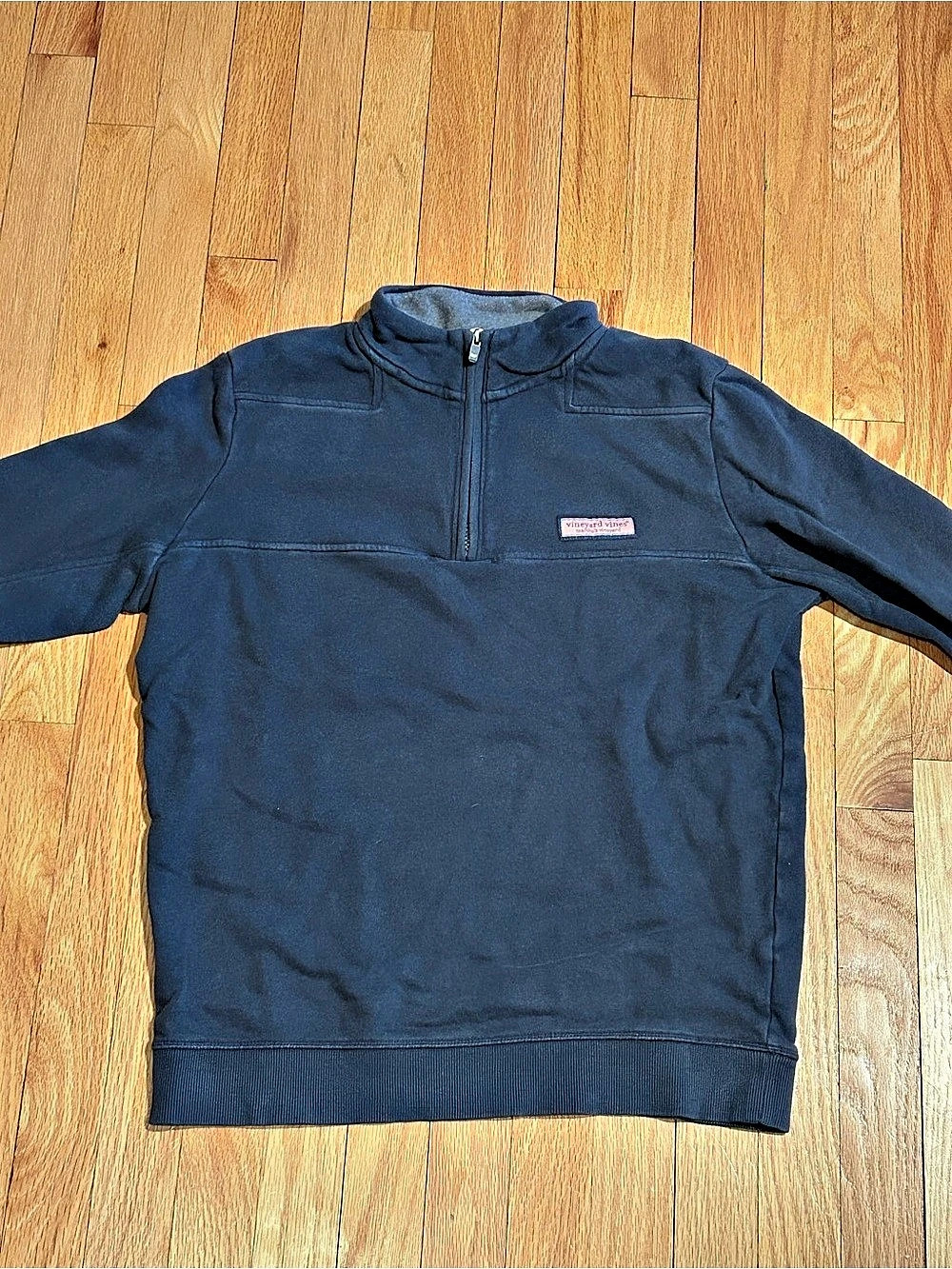 Vineyard Vines The Shep Shirt Quarter-Zip Pullover Navy Blue Men’s Small